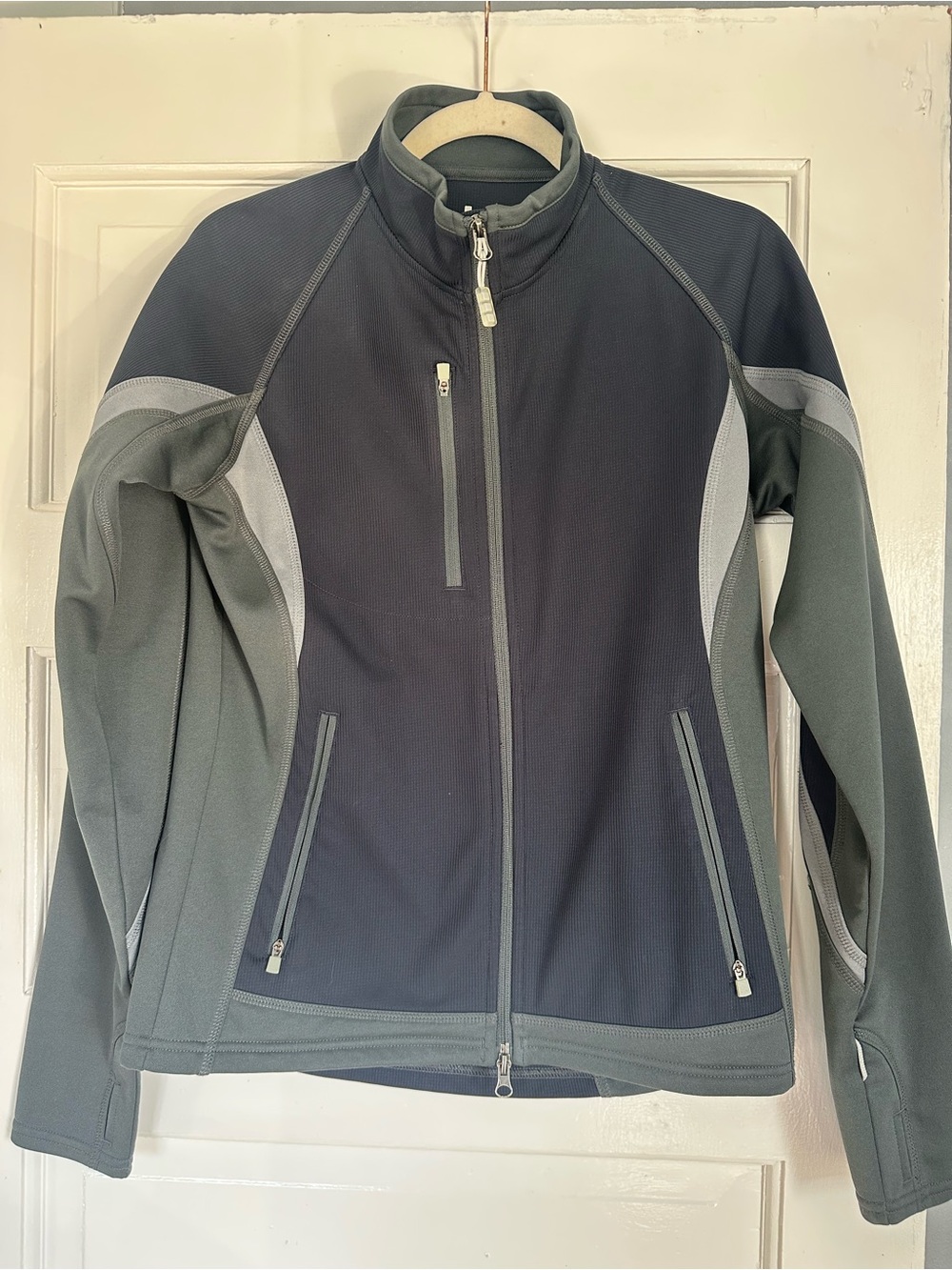 Elevate Women's Full Zip Running Athletic Jacket Petite Small NWOT